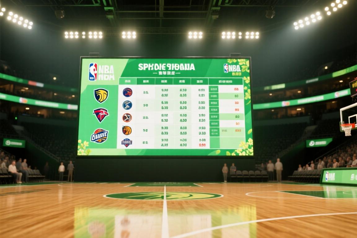 NBA 2026 比赛前瞻配图